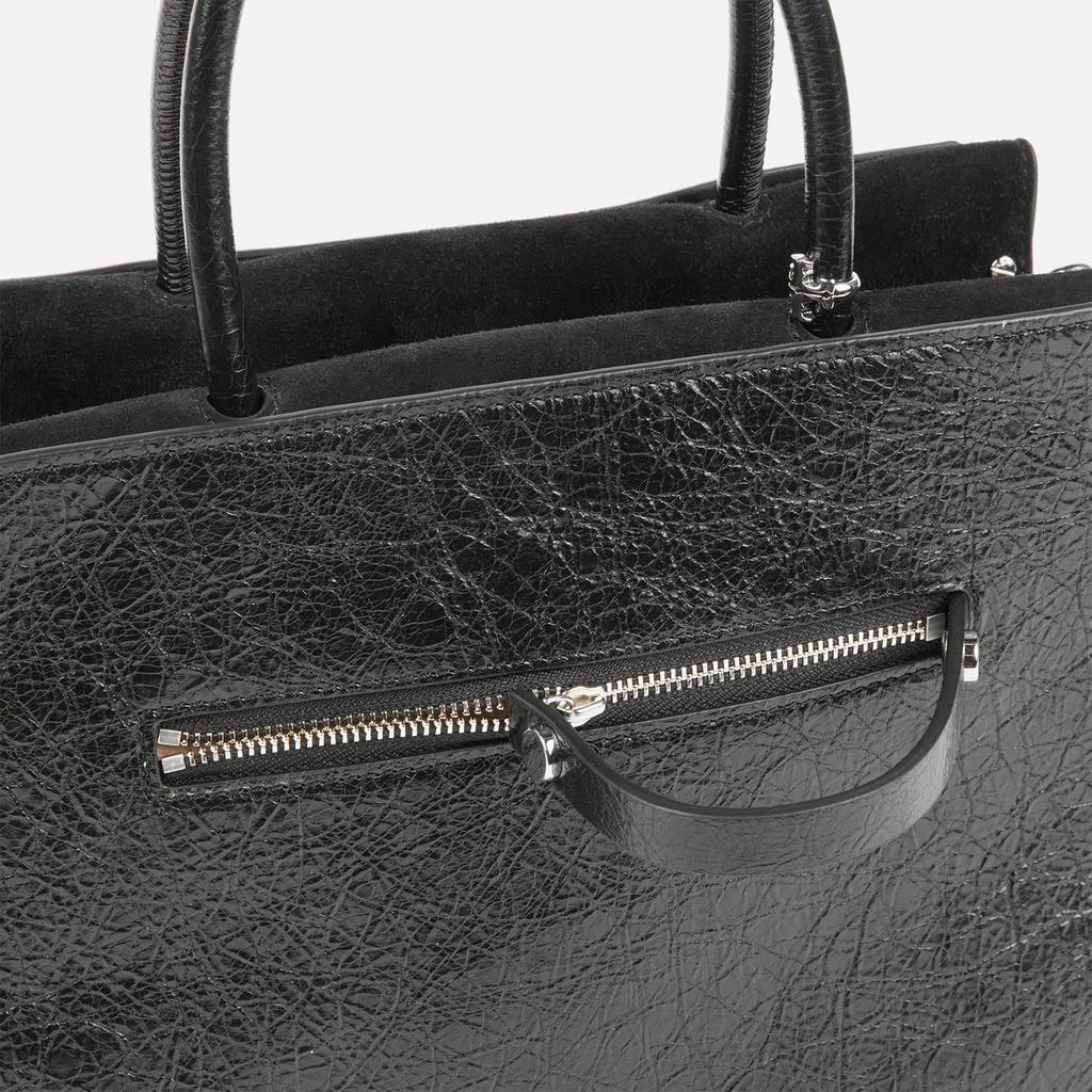 Tory Burch Tory Burch Mercer Distressed Leather Satchel 3