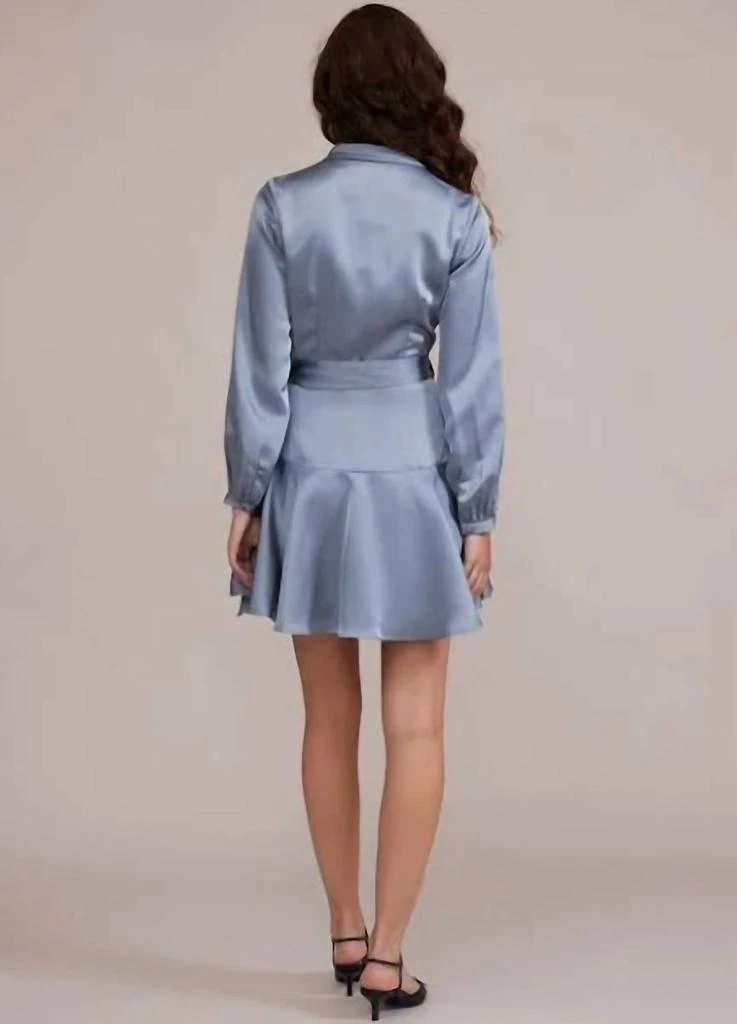 Lucy Paris - Adonia Wrap Dress  On Sale Now with Up to 44% Off | Discover  Exclusive Deals & Savings at BeyondStyle  Authentic Lucy Paris women >  dresses > mini|2571812809|blue|clothing|dresses|mini|silk|solid|women