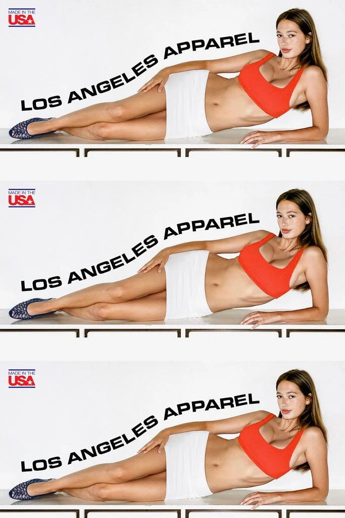 Los Angeles Apparel 8384GD - Garment Dye Mini Tube Skort 22