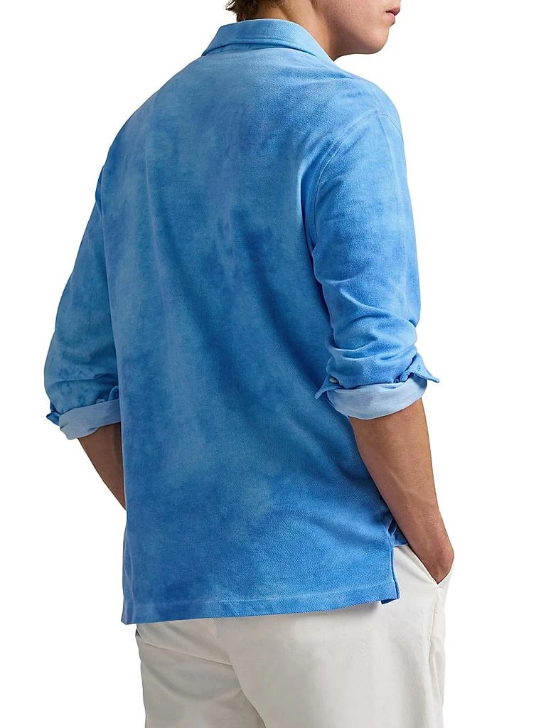 Ralph Lauren Garment-Dyed Mesh Polo Shirt 4