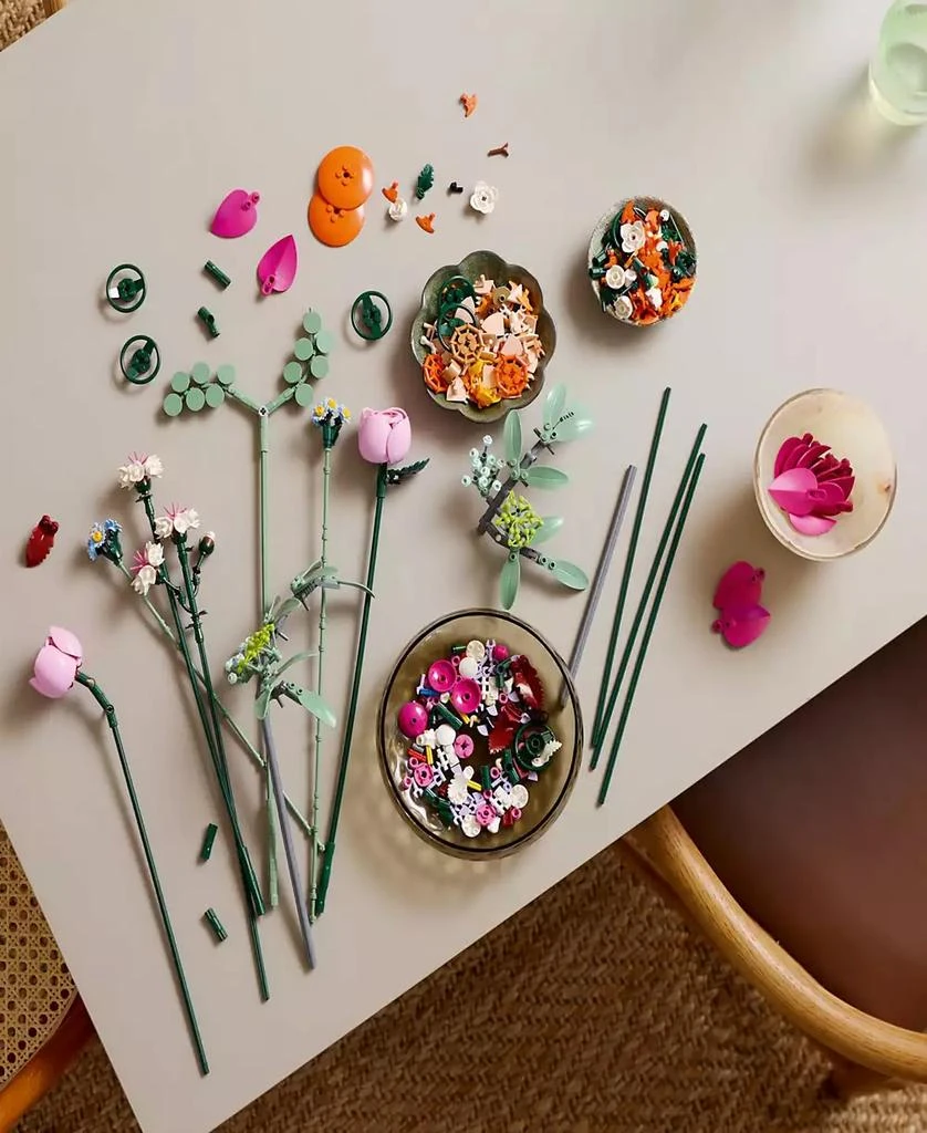 LEGO Botanicals Pretty Flower Bouquet 10342 Building Kit, 749 Pieces 3