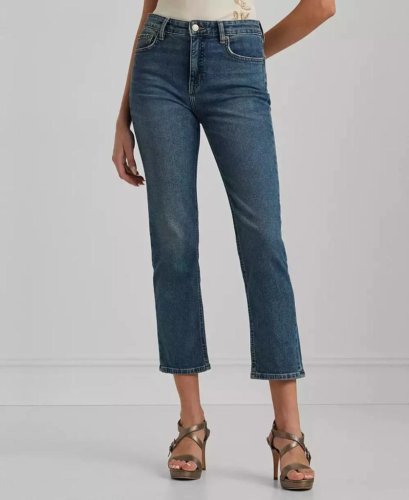 Lauren Ralph Lauren Women's High-Rise Straight Ankle Jeans, Regular & Petite 1