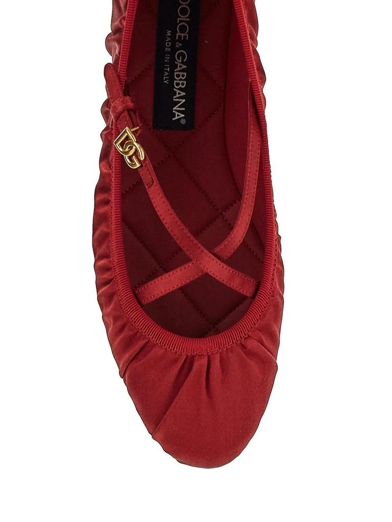Dolce & Gabbana Ballerinas in shiny calfskin 4