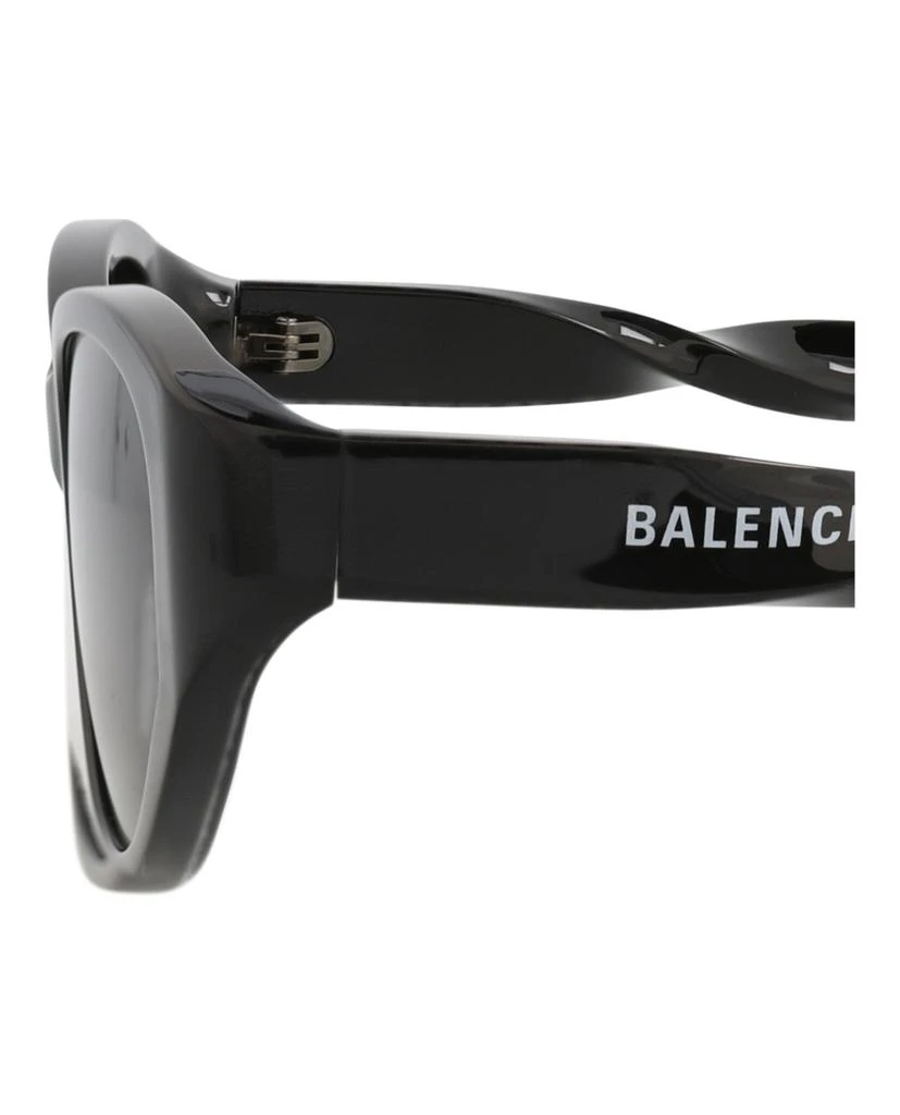 Balenciaga Round-Frame Recycled Acetate Sunglasses 4