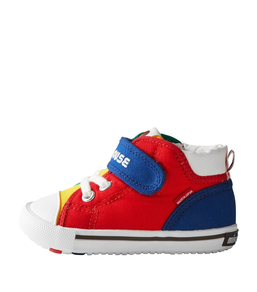 Miki House Velcro High-Top Sneakers 2