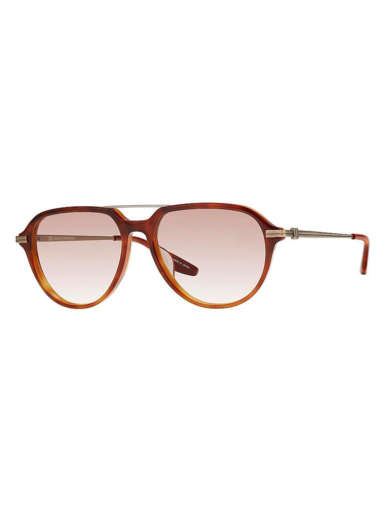 Barton Perreira Dunn 55MM Aviator Sunglasses