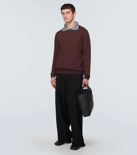 MAISON MARGIELA Wool polo sweater 2
