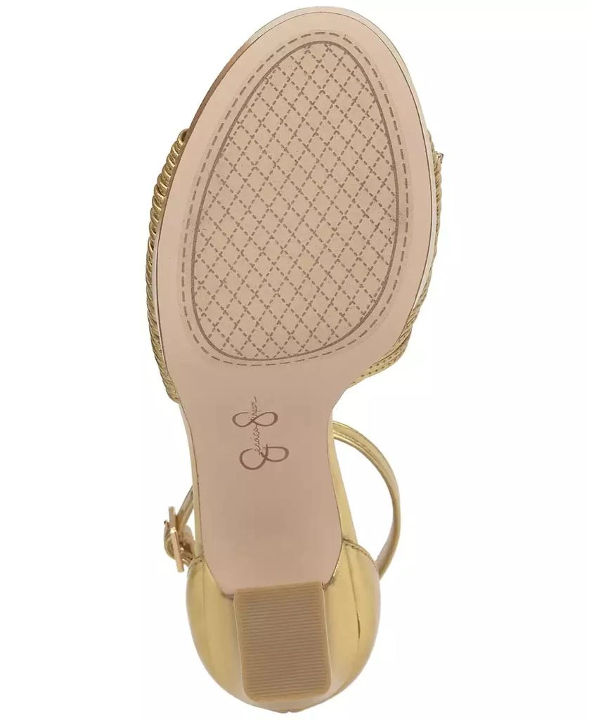 Jessica Simpson Women's Anissia Strappy Platform Sandals 5
