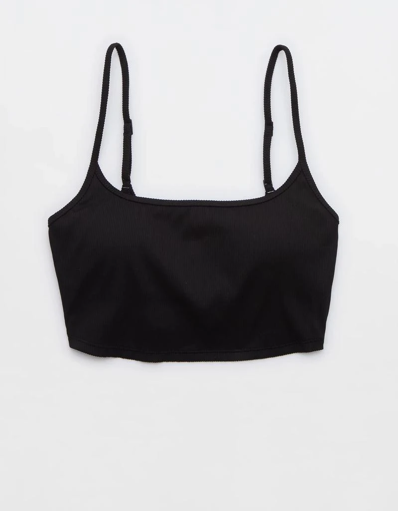 Aerie Aerie Ribbed Scoop Longline Bikini Top 3