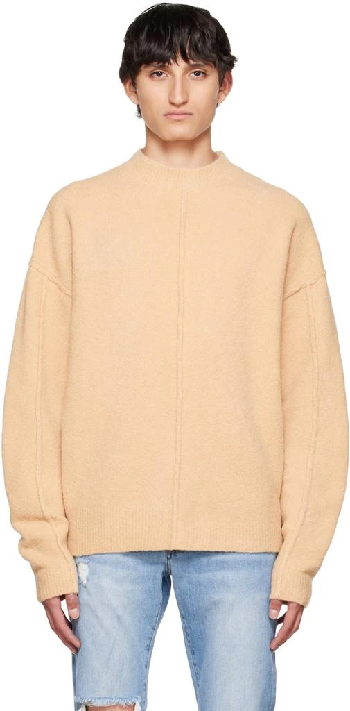 Axel Arigato Beige Fraction Sweater 1