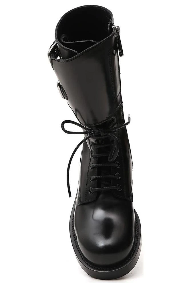 Dolce & Gabbana Dolce & Gabbana Buckle-Detailed Combat Boots 4