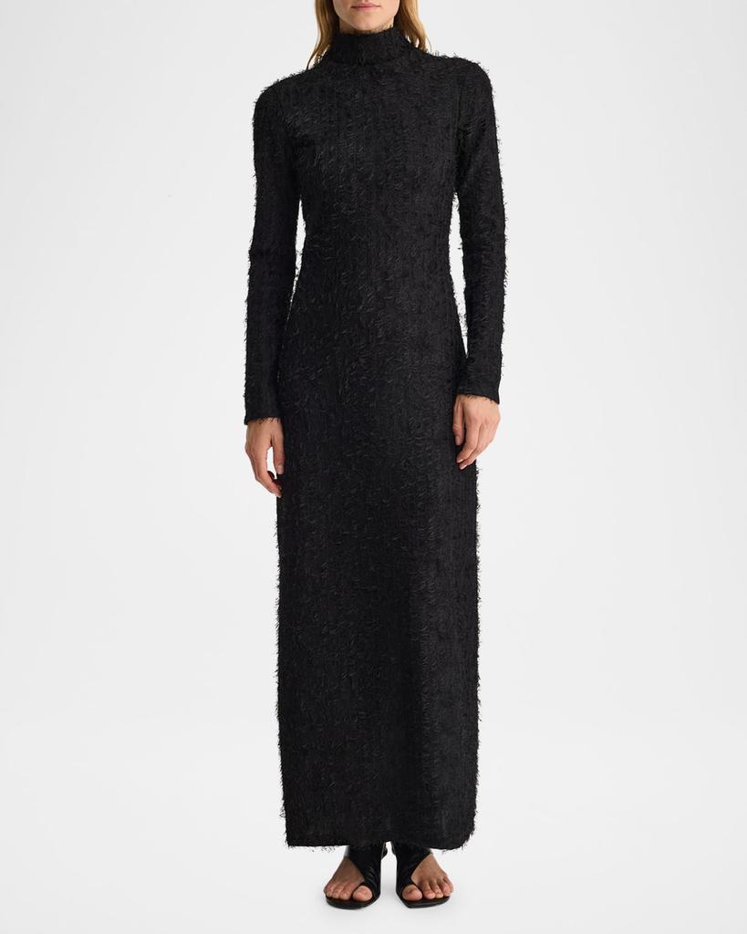 Rohe Texture Lace Turtleneck Maxi Dress