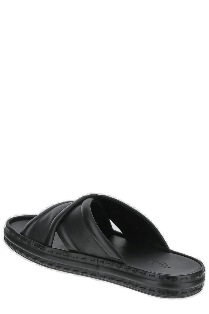 Fendi Fendi Logo Embossed Slip-On Sandals 3