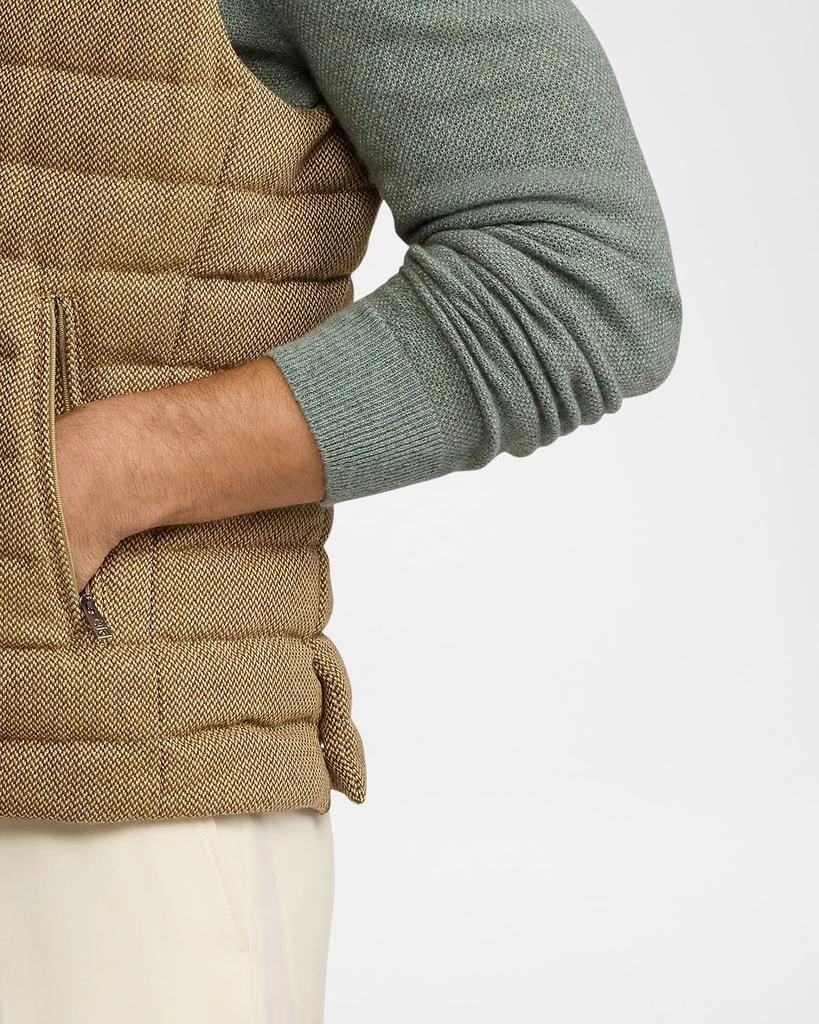 Ralph Lauren Men's Quilted Tweed Down Vest 7