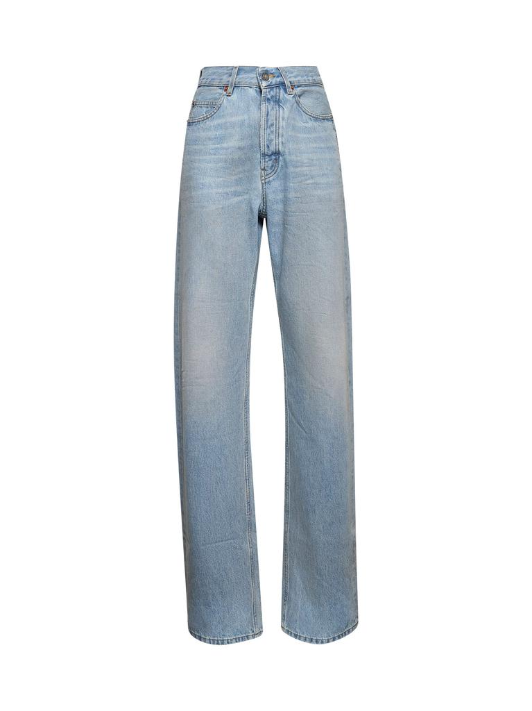 Yves Saint Laurent SAINT LAURENT | Light blue denim V-waist jeans | Women | 26