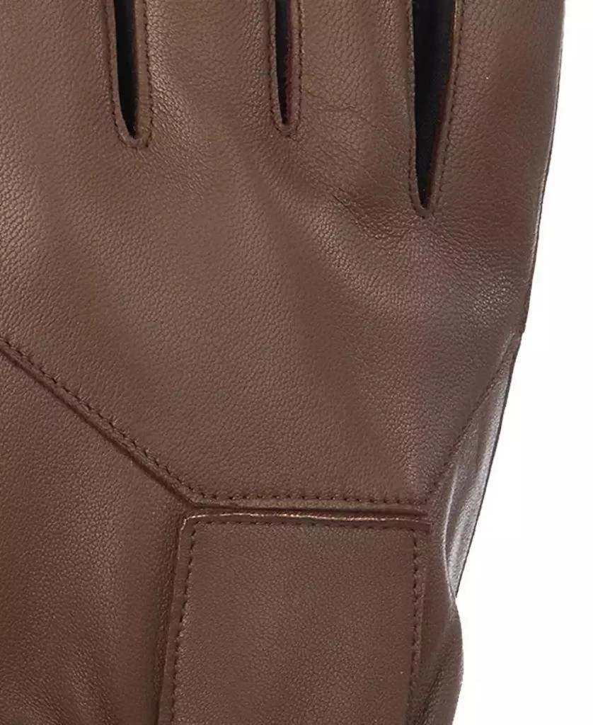Isotoner Signature Men
s Water Repellent Genuine Leather Touchscreen Stretch Gloves 3
