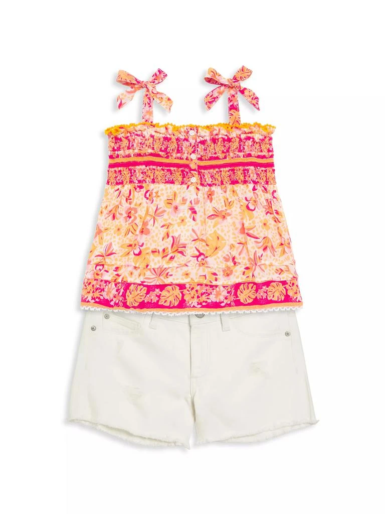 Poupette St Barth Little Girl's & Girl's Cindy Top 2