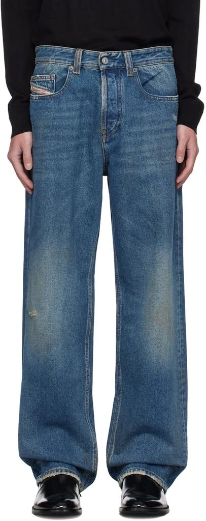 Diesel Blue Straight 2001 D-Macro 09j79 Jeans 1
