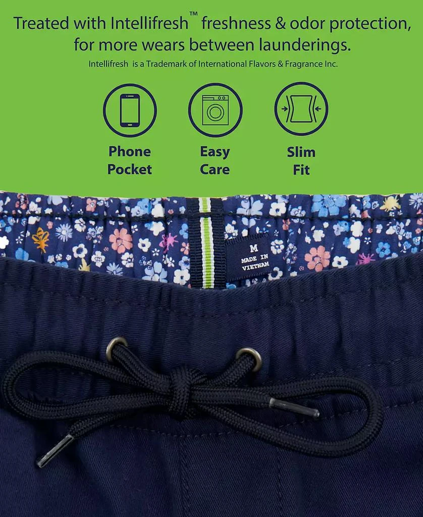 Society of Threads Men's Slim Fit Khaki Drawstring Pants 5
