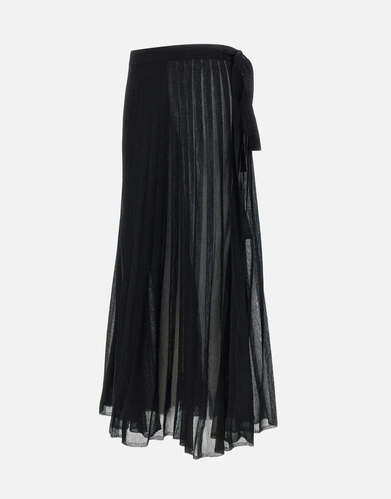 REMAIN "Knit wrap skirt"
