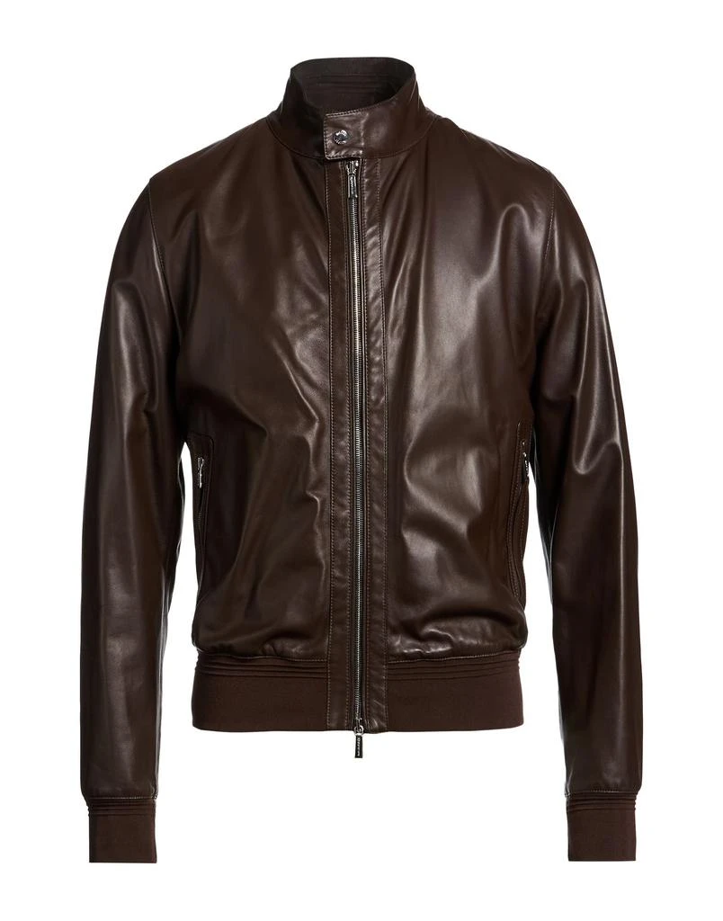 MOORER Leather jacket