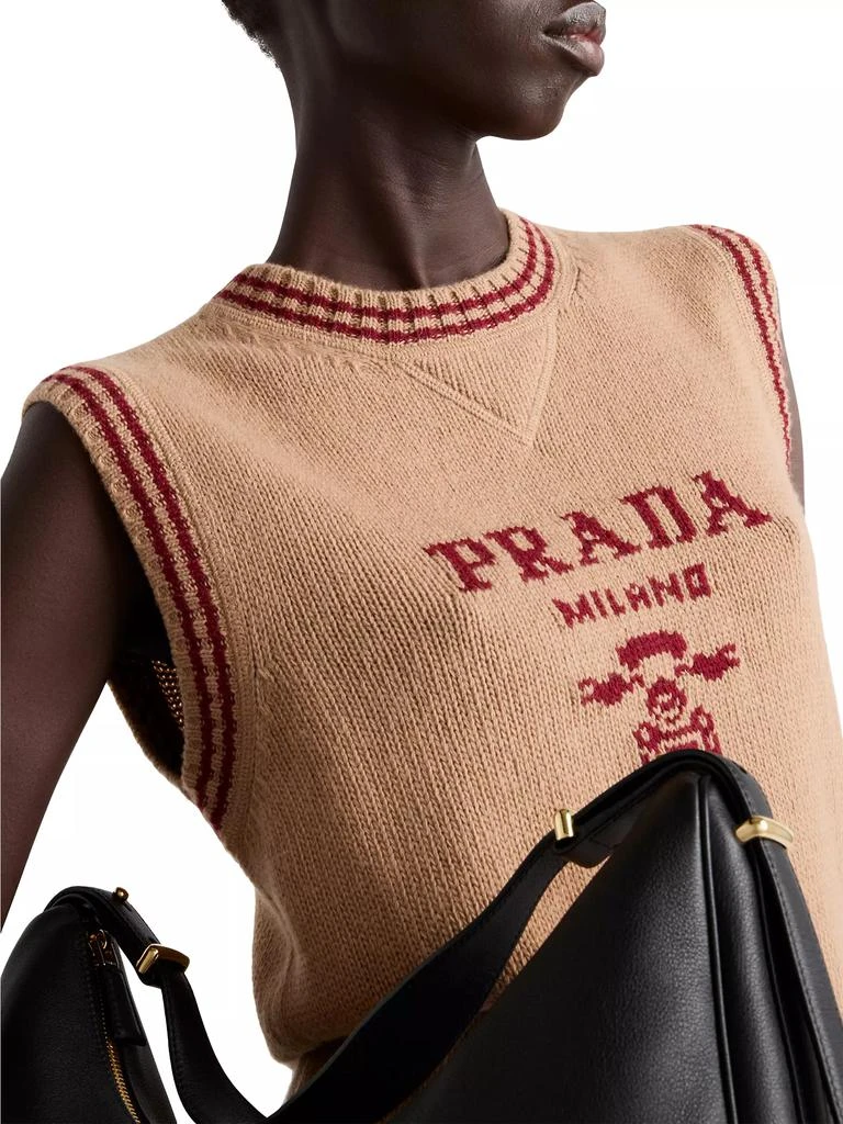 Prada Wool and Cashmere Sweater Vest 4