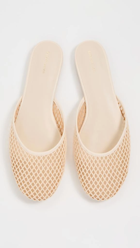 Reformation Melly Flat Mules 1