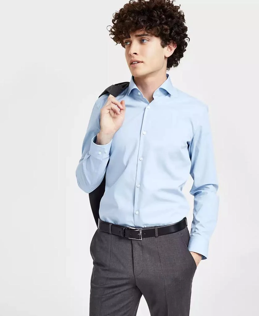 Hugo Boss Men's Slim Fit Solid Dress Shirt 1
