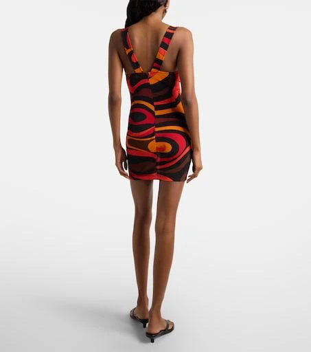 pucci marmo mini dress Pucci - Marmo Print Shibori Dress - Size: 44