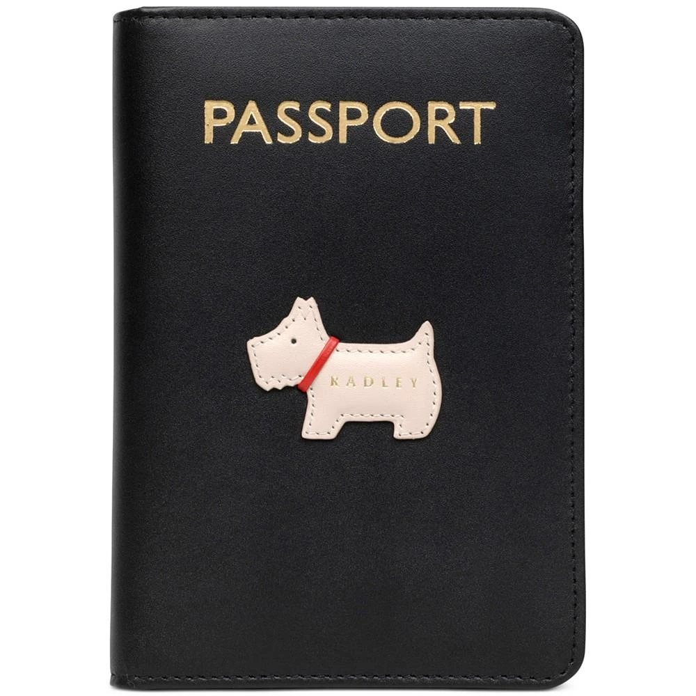 Radley London Women's Heritage Dog Outline Leather Passport Cover 1