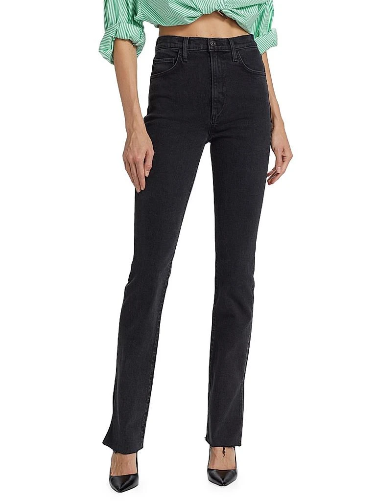 Favorite Daughter Valentina High-Rise Straight-Leg Jeans 3
