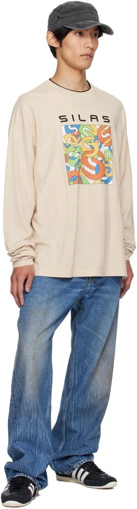 Silas Off-White Box Artwork Long Sleeve T-shirt 4