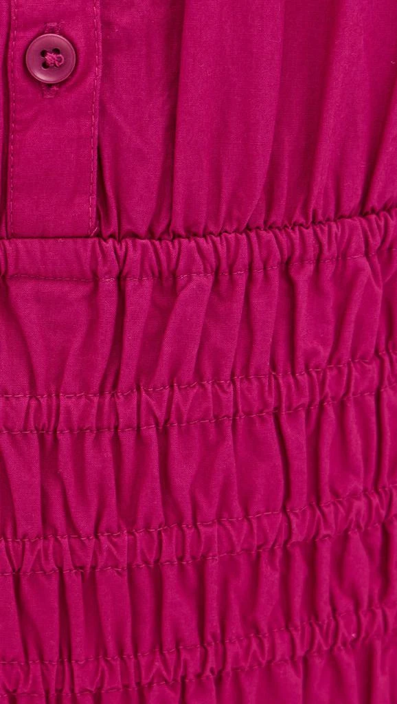 Apiece Apart Sophia Smocked Shirt Dress 5