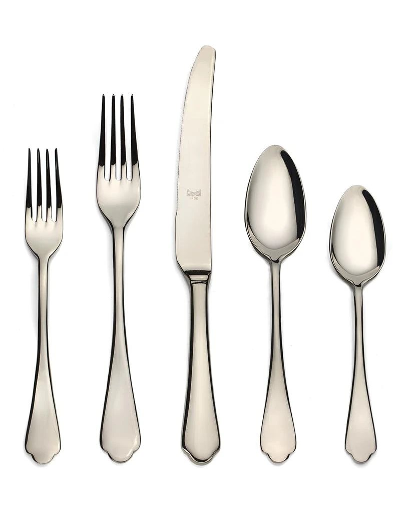 Mepra Dolce Vita Champagne 20-Piece Flatware Set 1