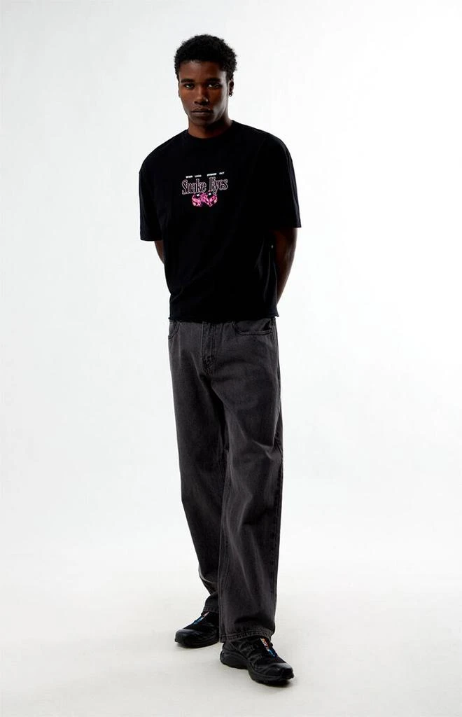 PacSun Snake Eyes Cropped Boxy T-Shirt 4