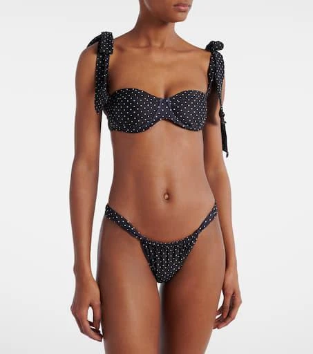 Same Lady polka-dot bikini top 2