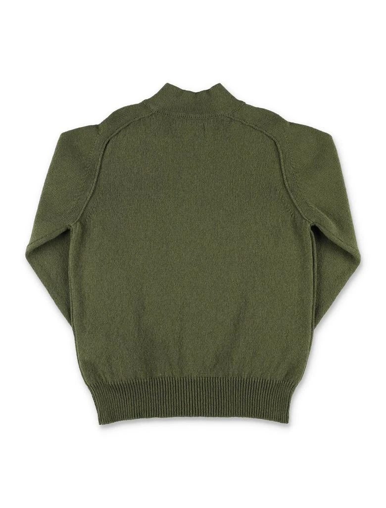 Stone Island Junior Stone Island Junior Compass-Motif Zipped Cardigan 2