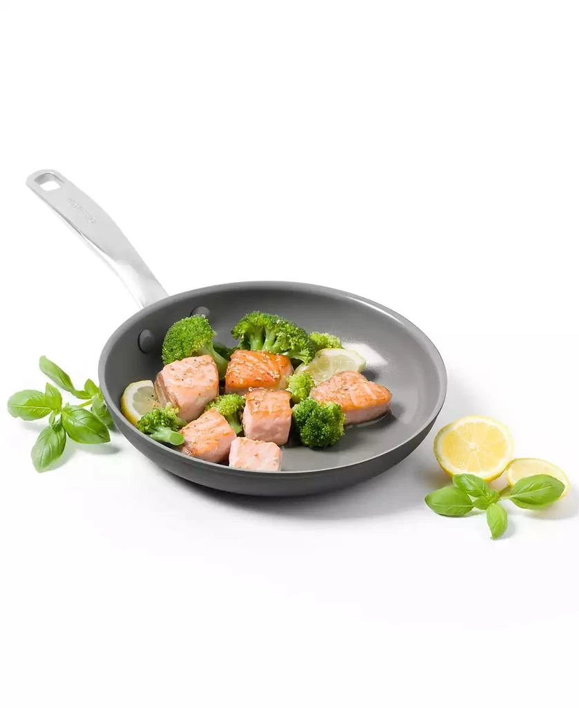 Greenpan Chatham 8" & 10" Ceramic Non-Stick Open Fry Pan Set 2