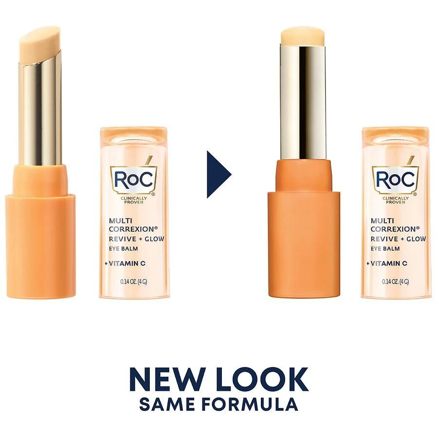 RoC Multi Correxion Revive + Glow Eye Balm with Vitamin C Fragrance-Free 5