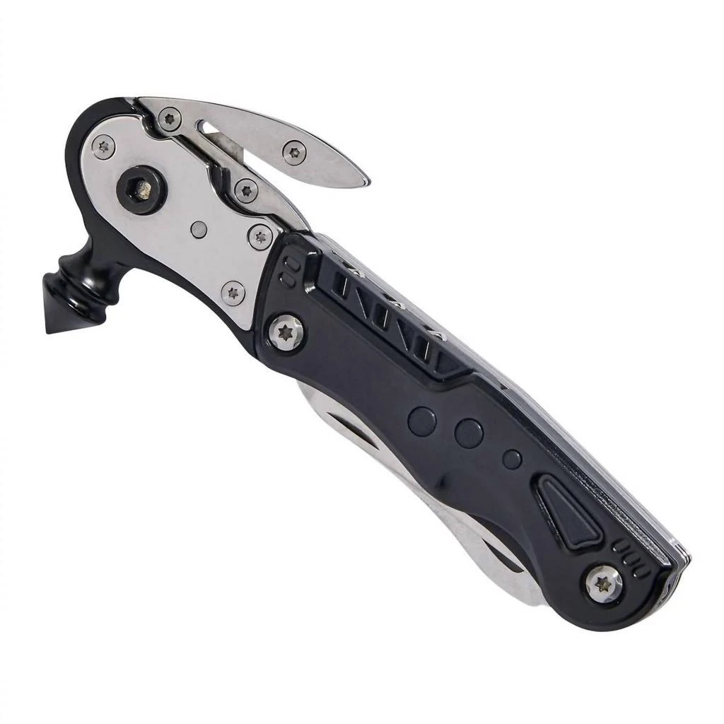 Creative Gifts International Glass Breaker With Multi Tools In Black 5
