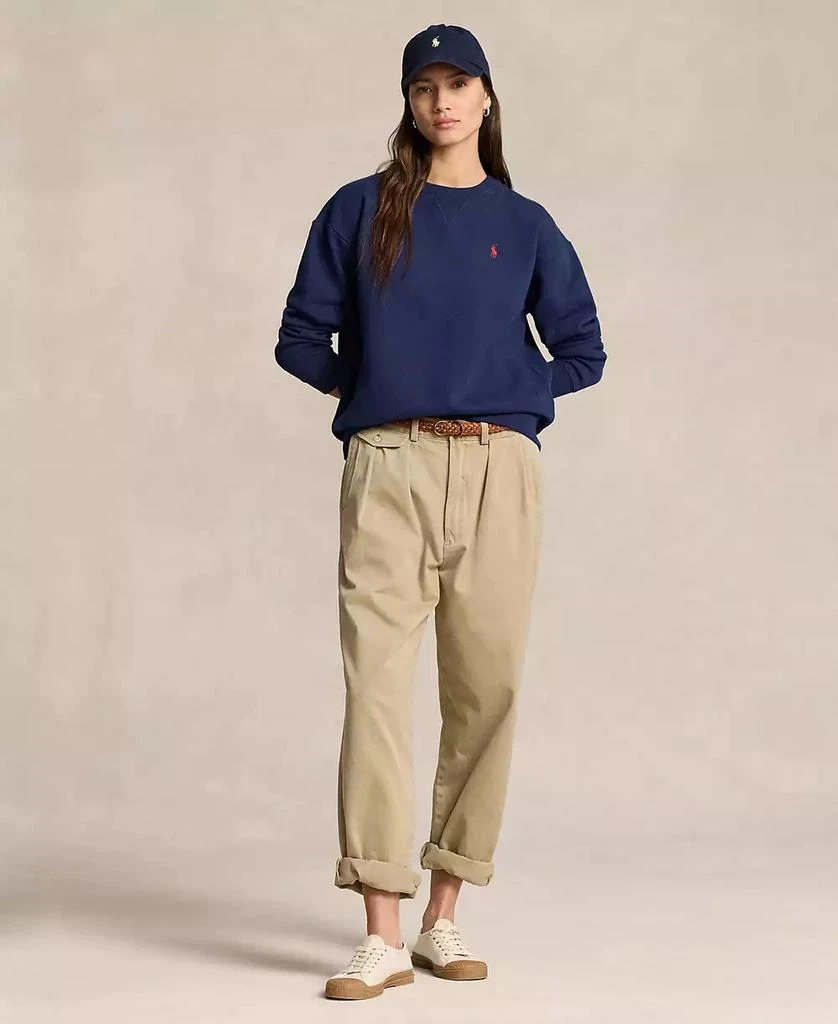 Ralph Lauren Women's Fleece Crewneck Sweatshirt 4