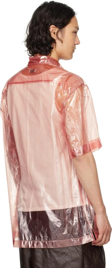 Dries Van Noten Pink Sheer Shirt 3