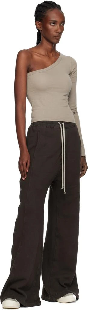 Rick Owens Taupe Concordians Laceless Vintage Sneaks Sneakers 5