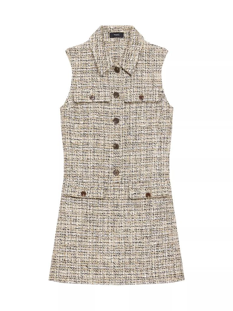 Theory Tweed Sleeveless Minidress 1