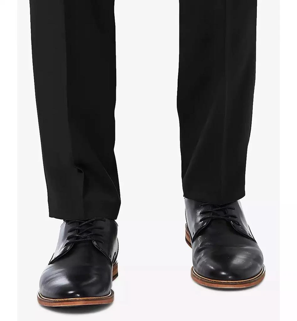 Haggar Men's Premium Comfort Slim-Fit Performance Stretch Flat-Front Dress Pants 5