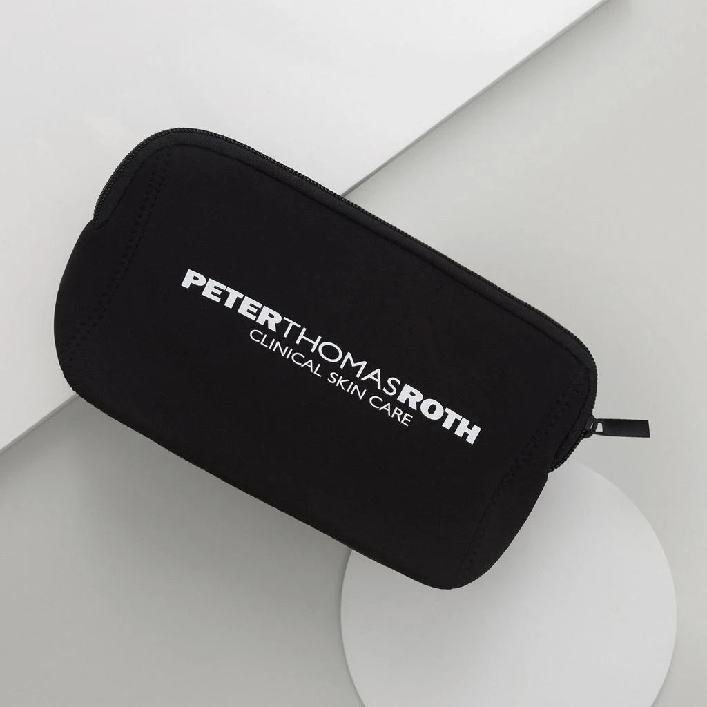 Peter Thomas Roth Black Travel Bag|7 1/2" W x 5" H x 3" D 2