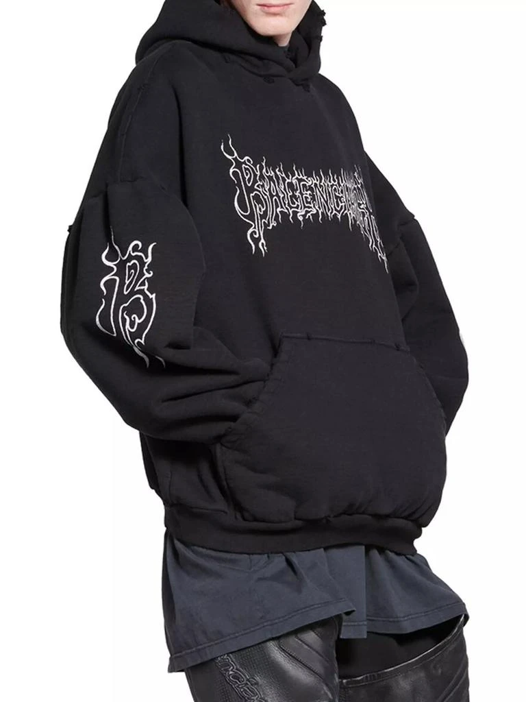 Balenciaga Darkwave Round Hoodie Oversized 3