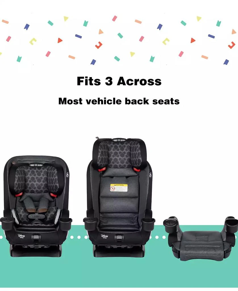 Disney Baby® EverSlim All in One Convertible Car Seat 5
