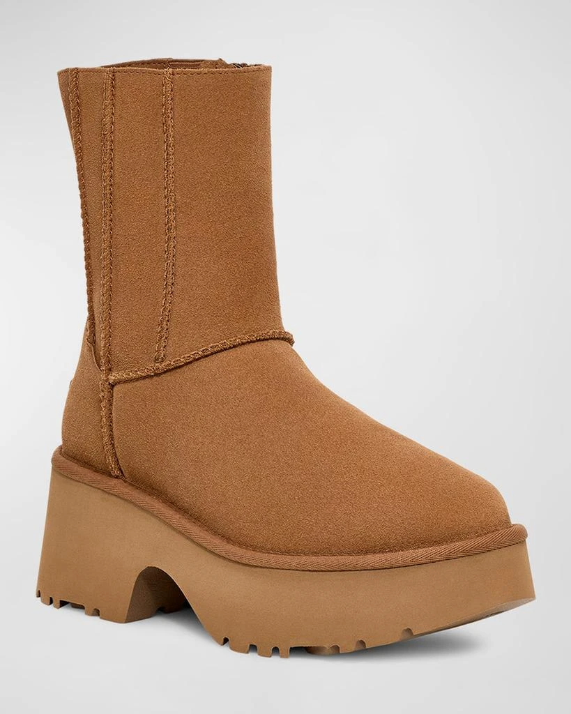 UGG New Heights Suede Zip Boots 2