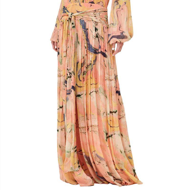 Alexis Diane Dress In Watercolor